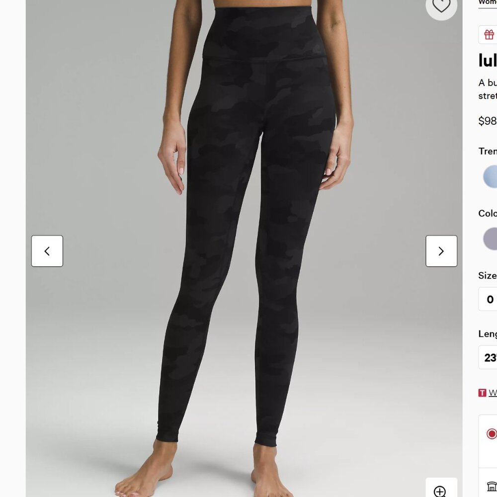 Lululemon Alight High-Rise Pant 28"